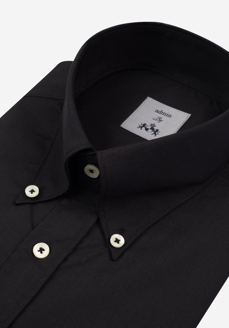 Jet Black Chambray Shirt