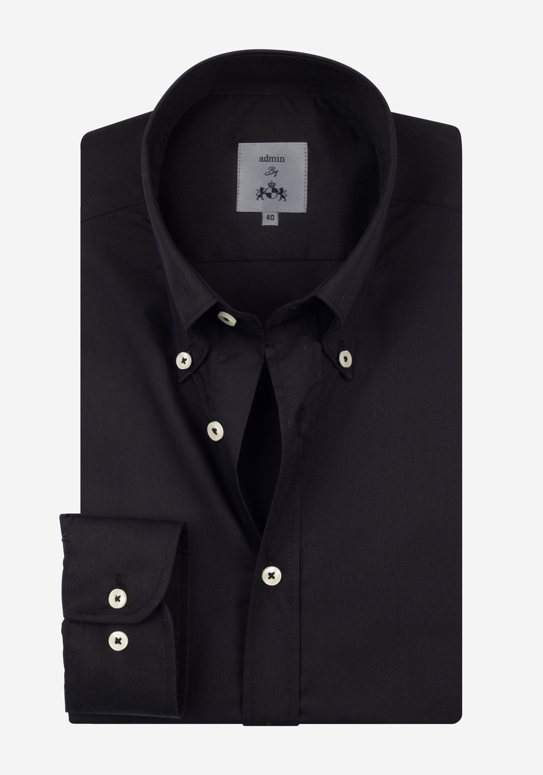 Jet Black Chambray Shirt