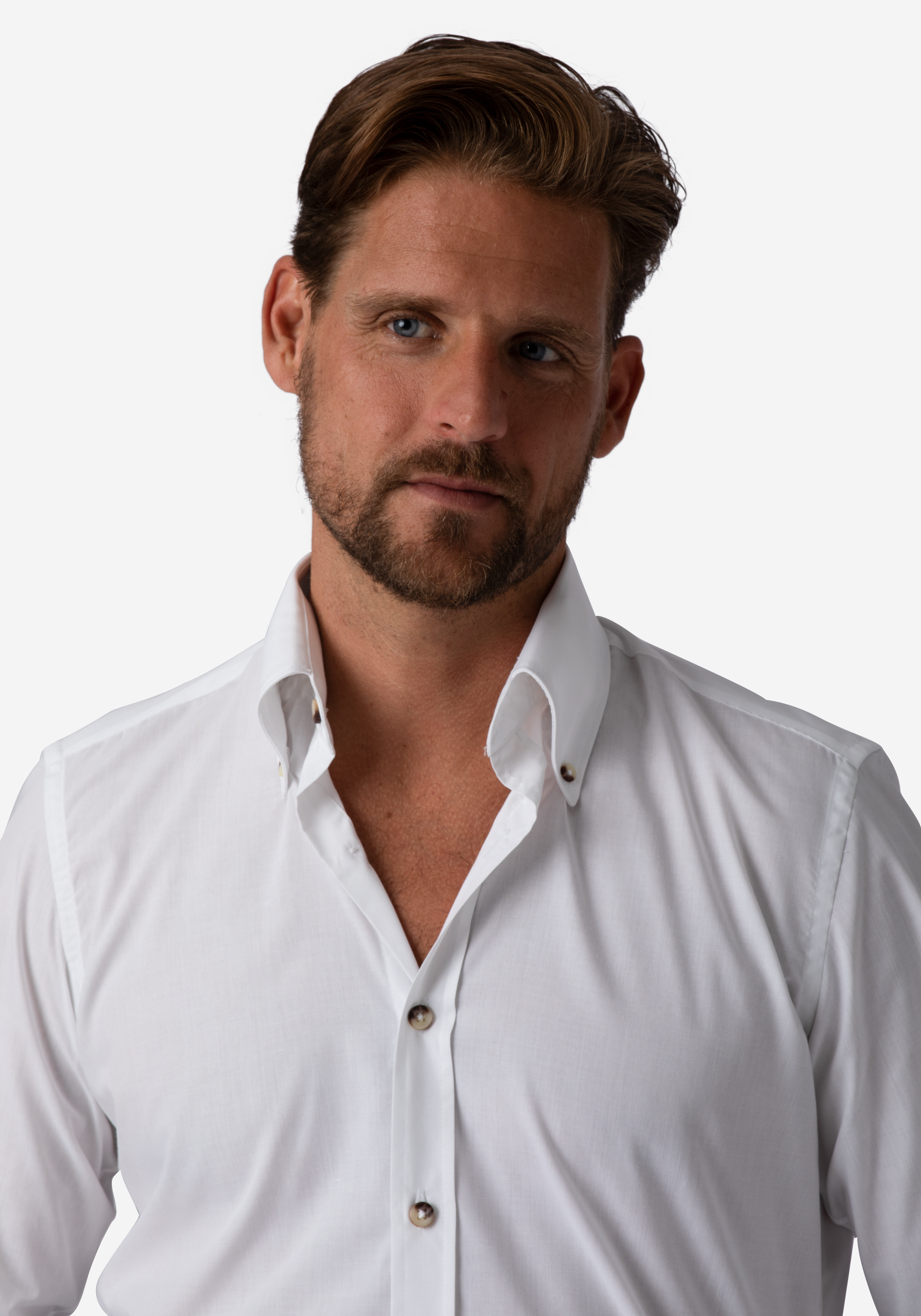 Cloud White Chambray Shirt