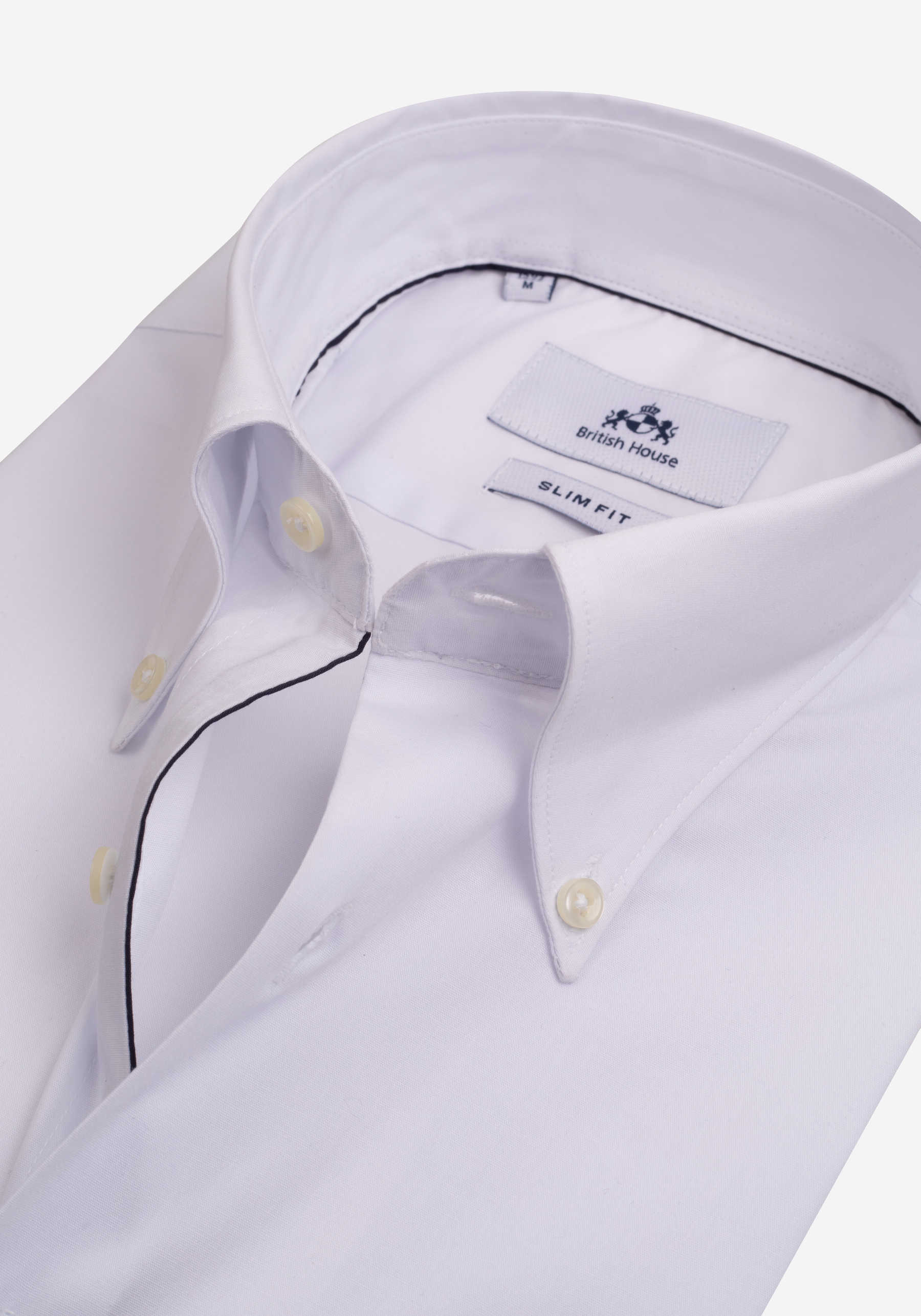 Starlight White Cotton Lycra Shirt