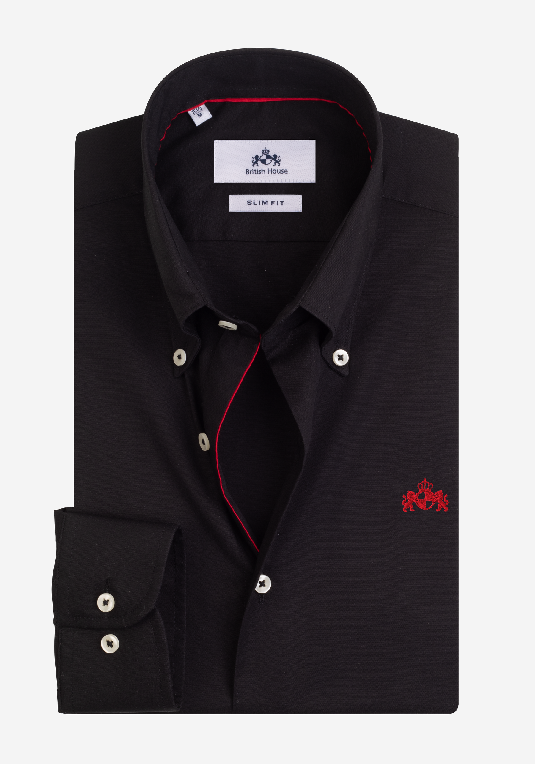 Panther Black Cotton Lycra Shirt