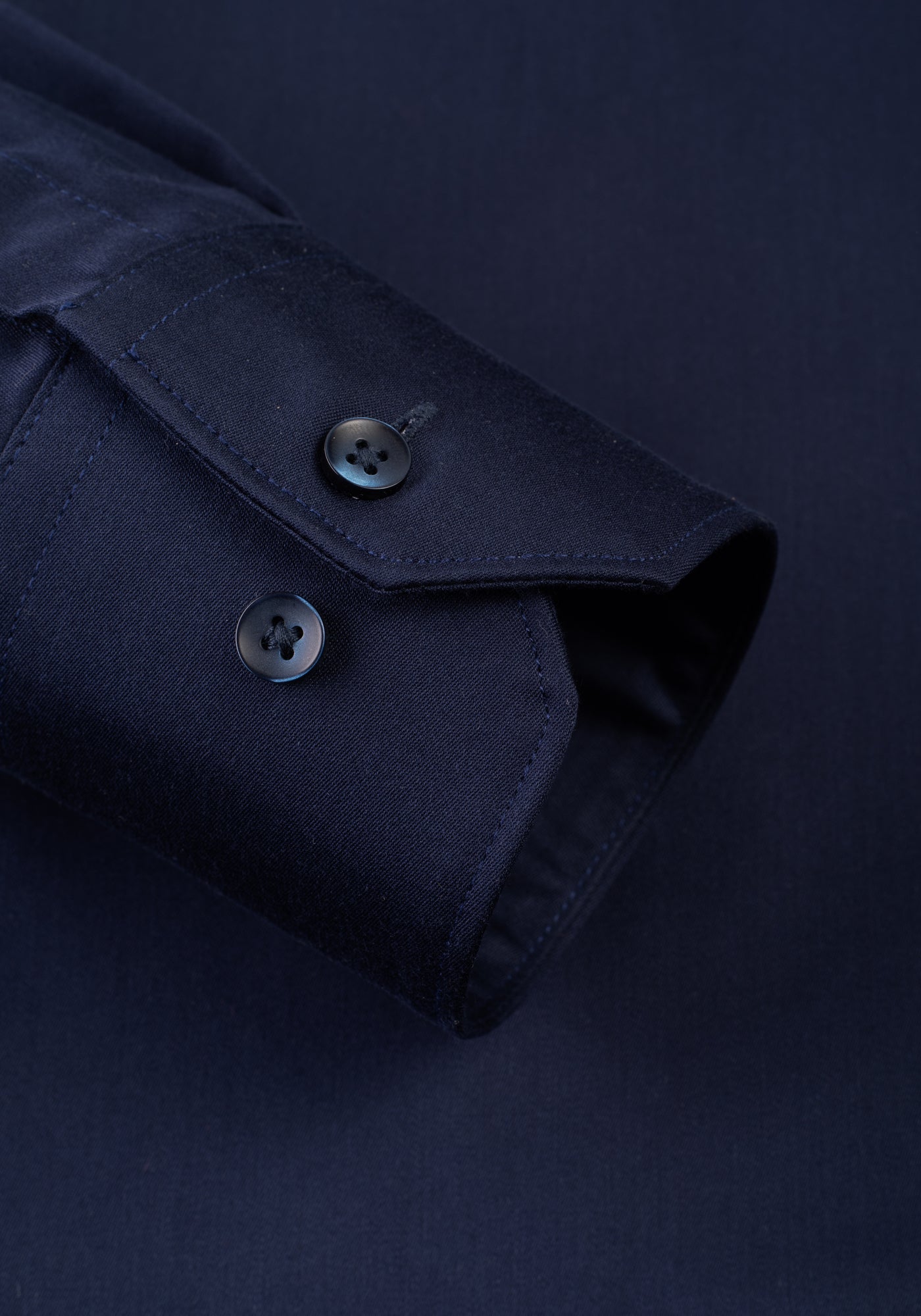 Royal Navy Luxe Twill Shirt - Wrinkle-free
