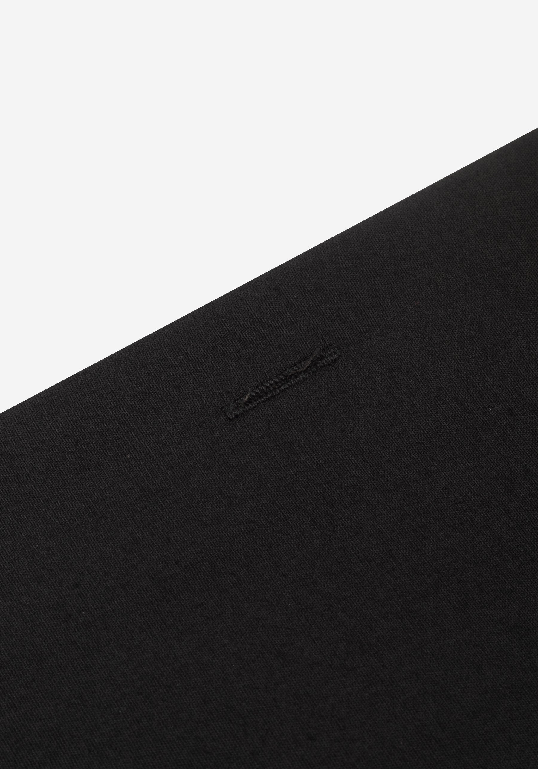 Midnight Black Cotton Lycra Shirt