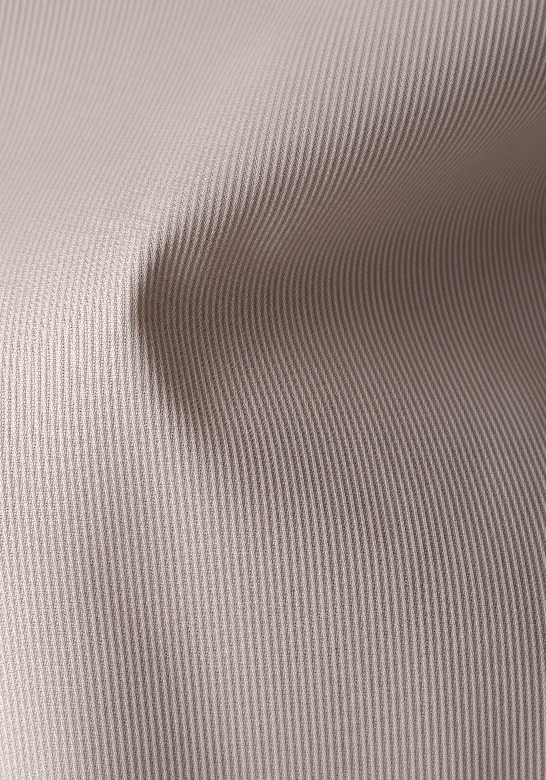 Dull Beige Stripe Piqué Shirt