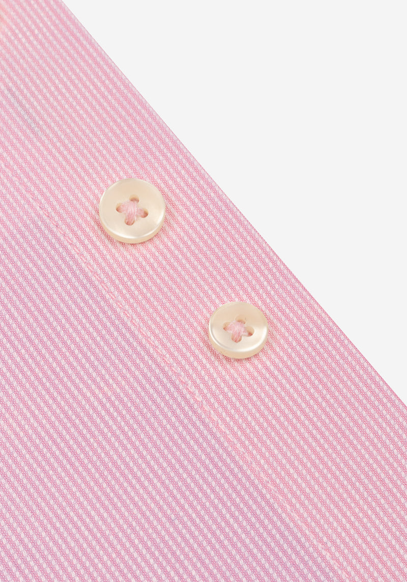Fairy Pink Stripe Piqué Shirt