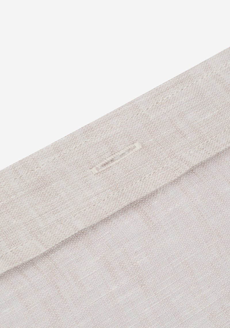 Royal Beige Washed Belgian Linen Shirt