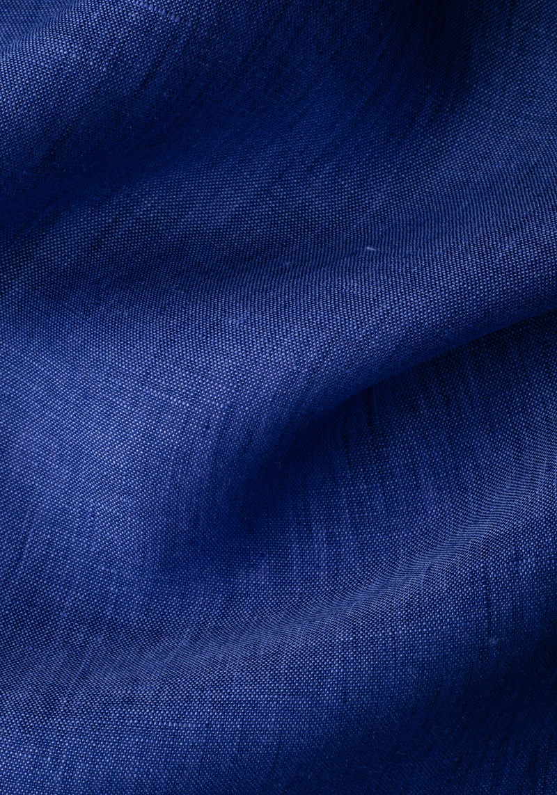 Pure Blue Washed Belgian Linen Shirt