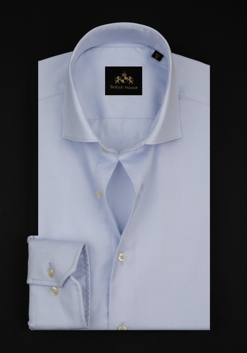Light Powder Blue Royal Oxford Shirt