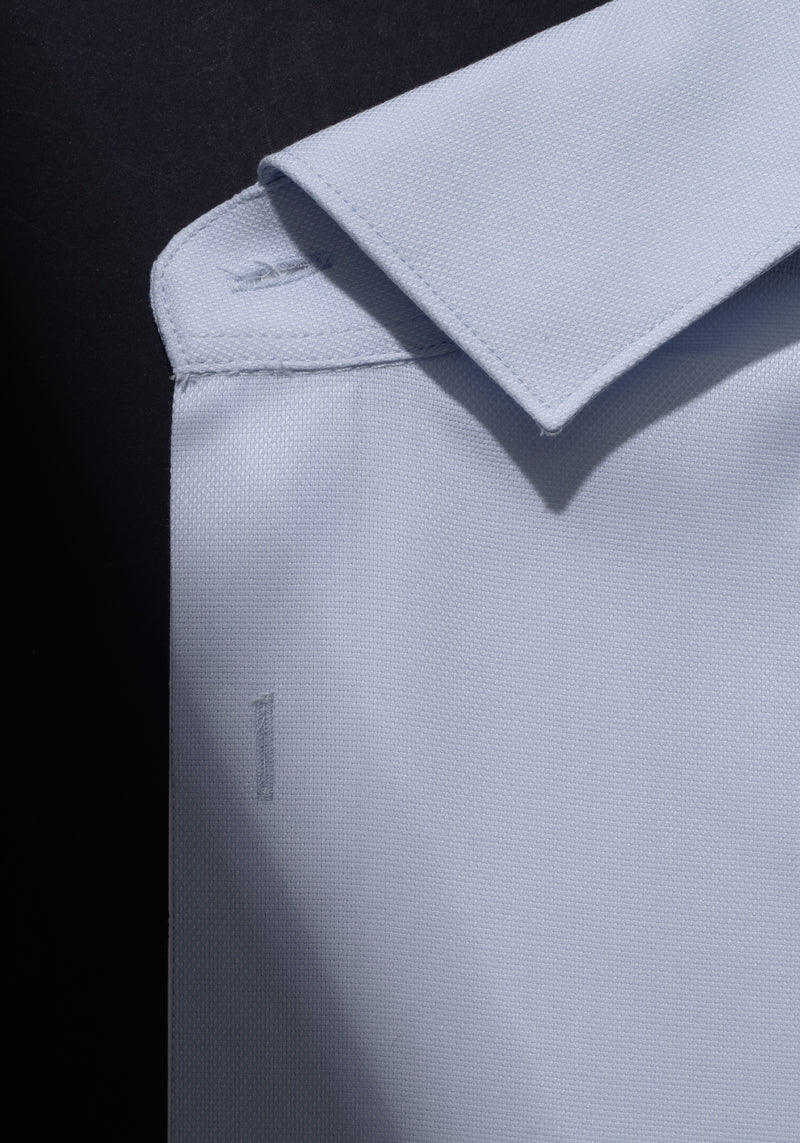 Light Powder Blue Royal Oxford Shirt