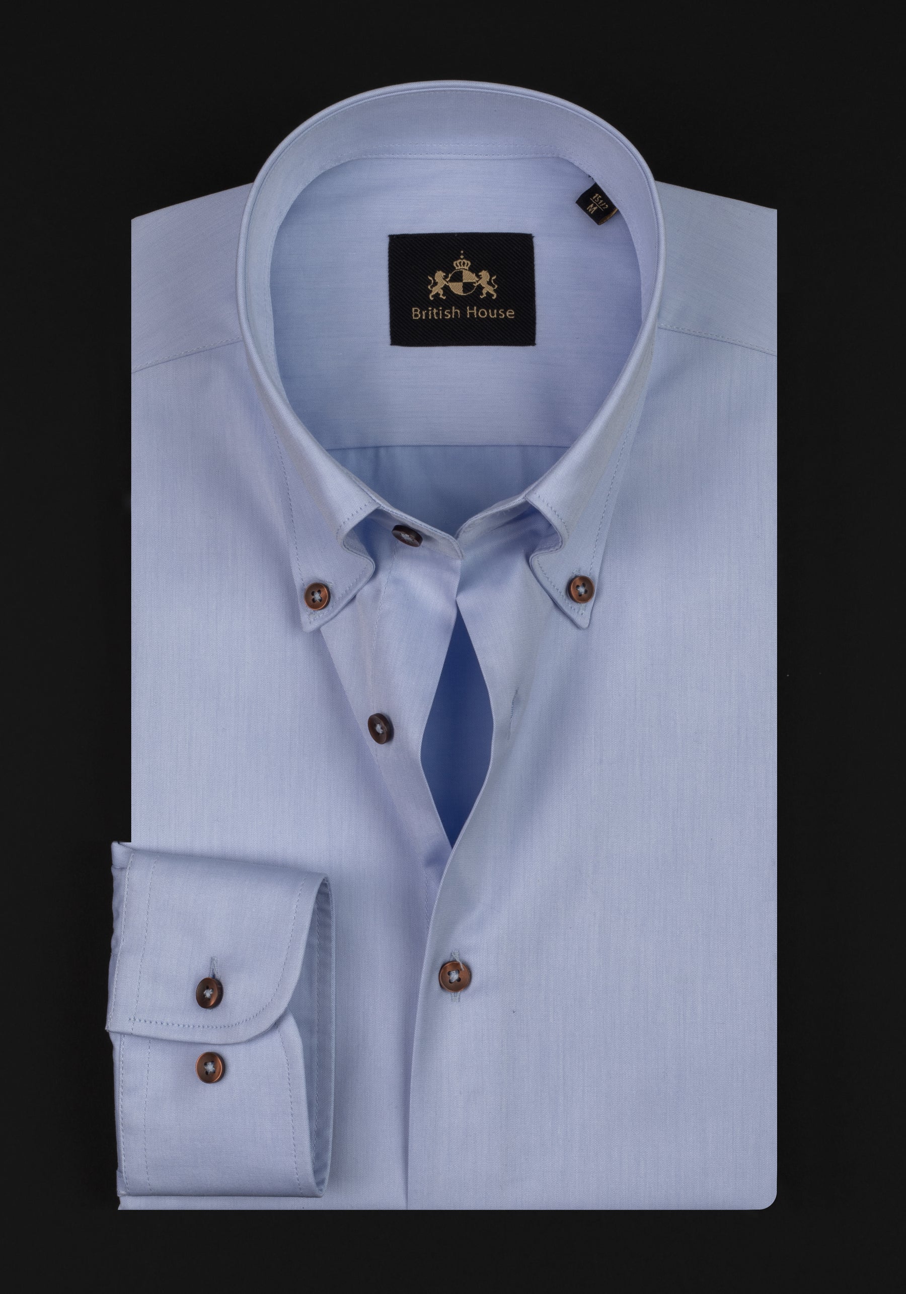 Moonlit Blue Fine Twill Shirt