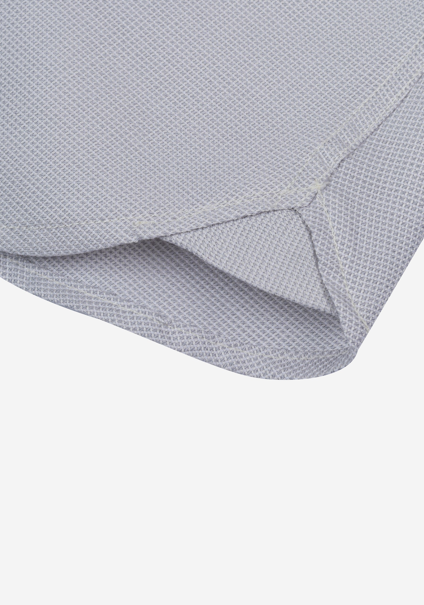 Twilight Grey Checked Dobby Shirt