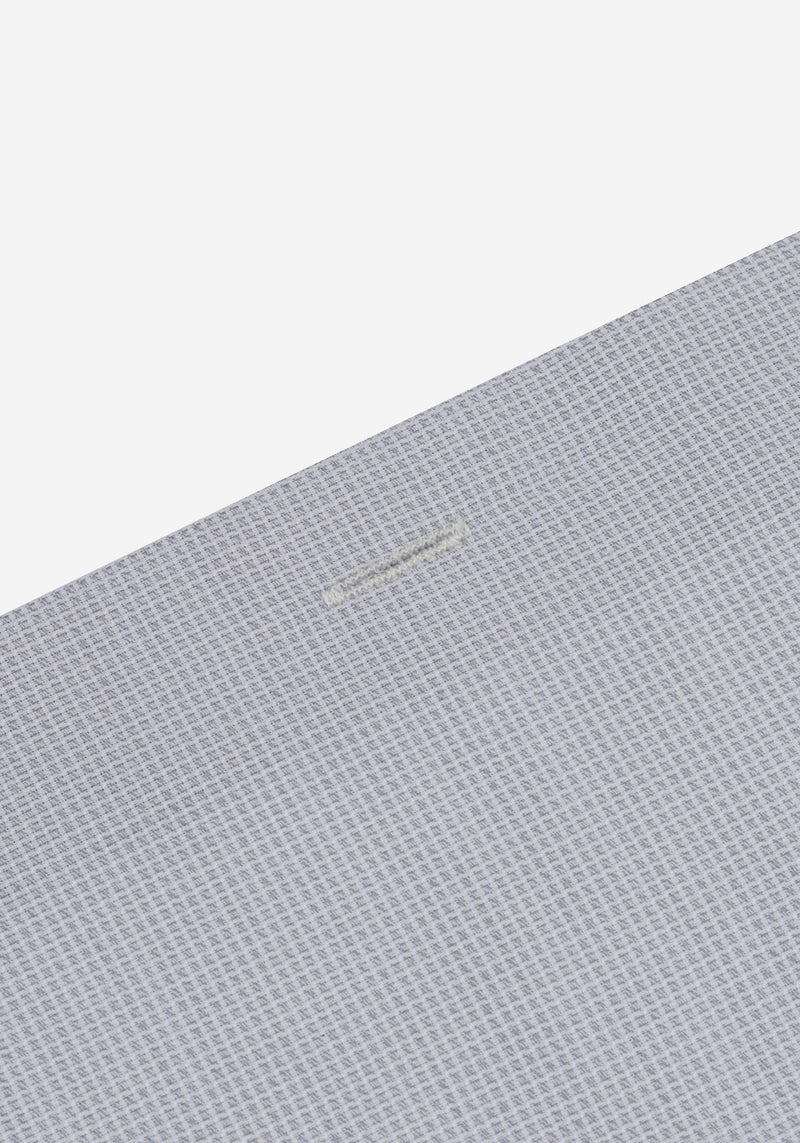 Twilight Grey Checked Dobby Shirt