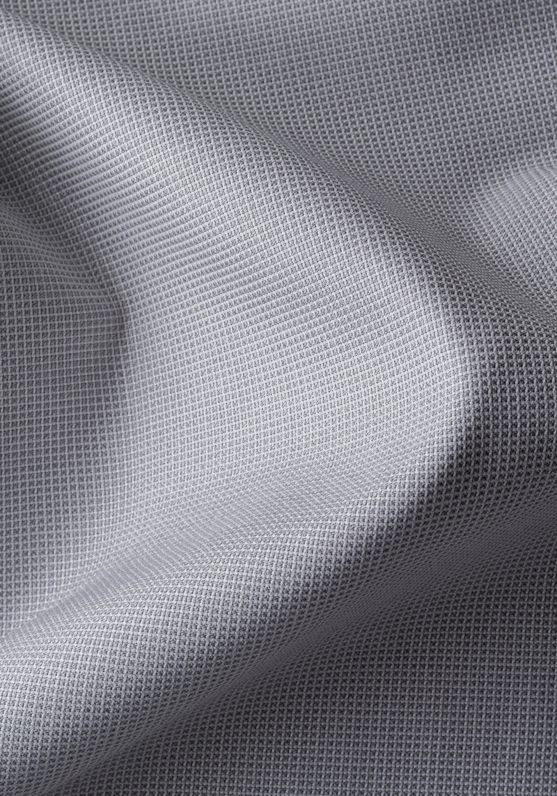 Twilight Grey Checked Dobby Shirt