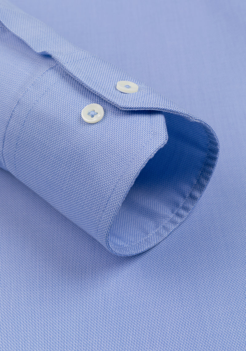 Steel Blue Oxford Shirt