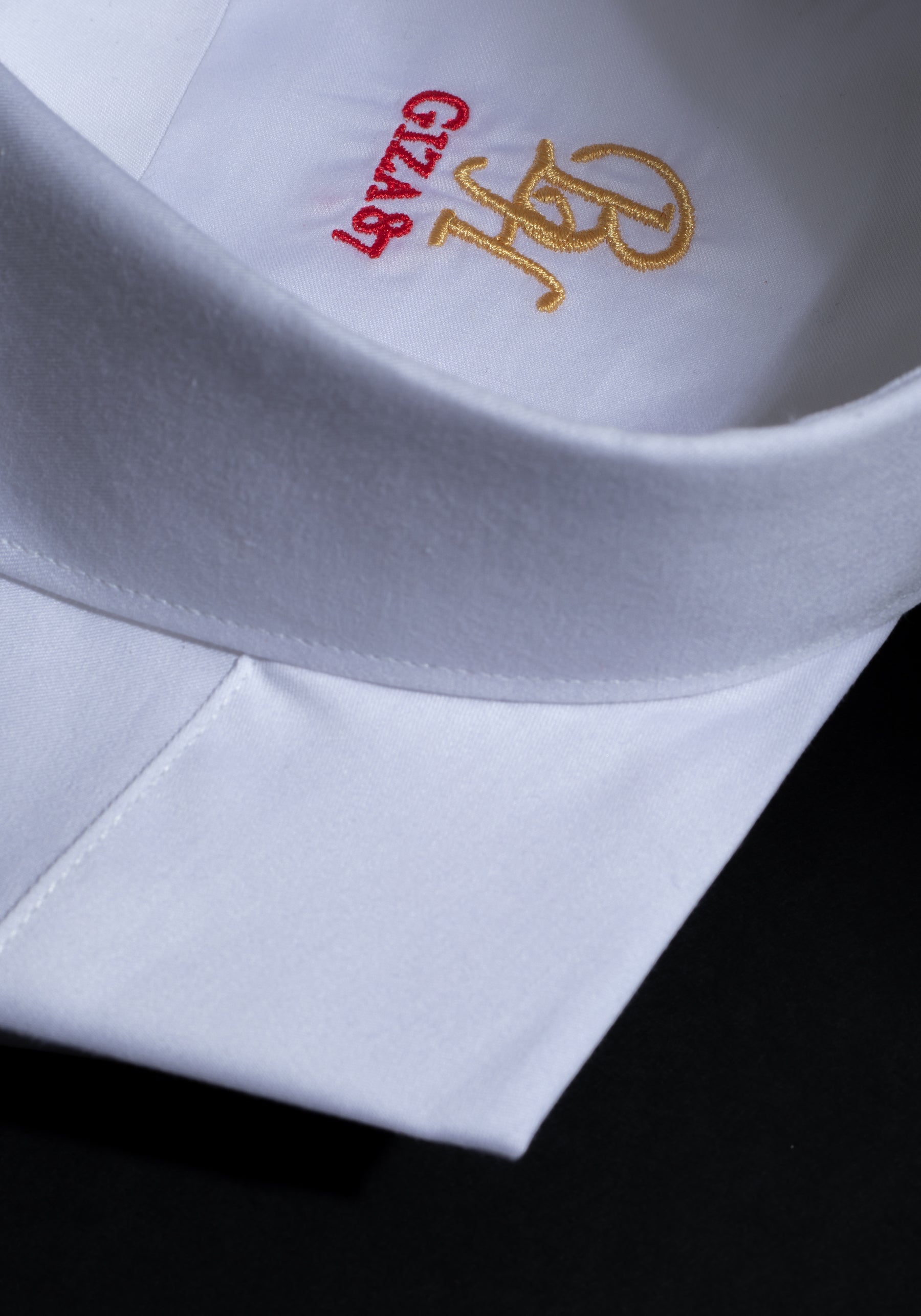 Giza 87 Cotton Pearl White Signature Poplin Shirt