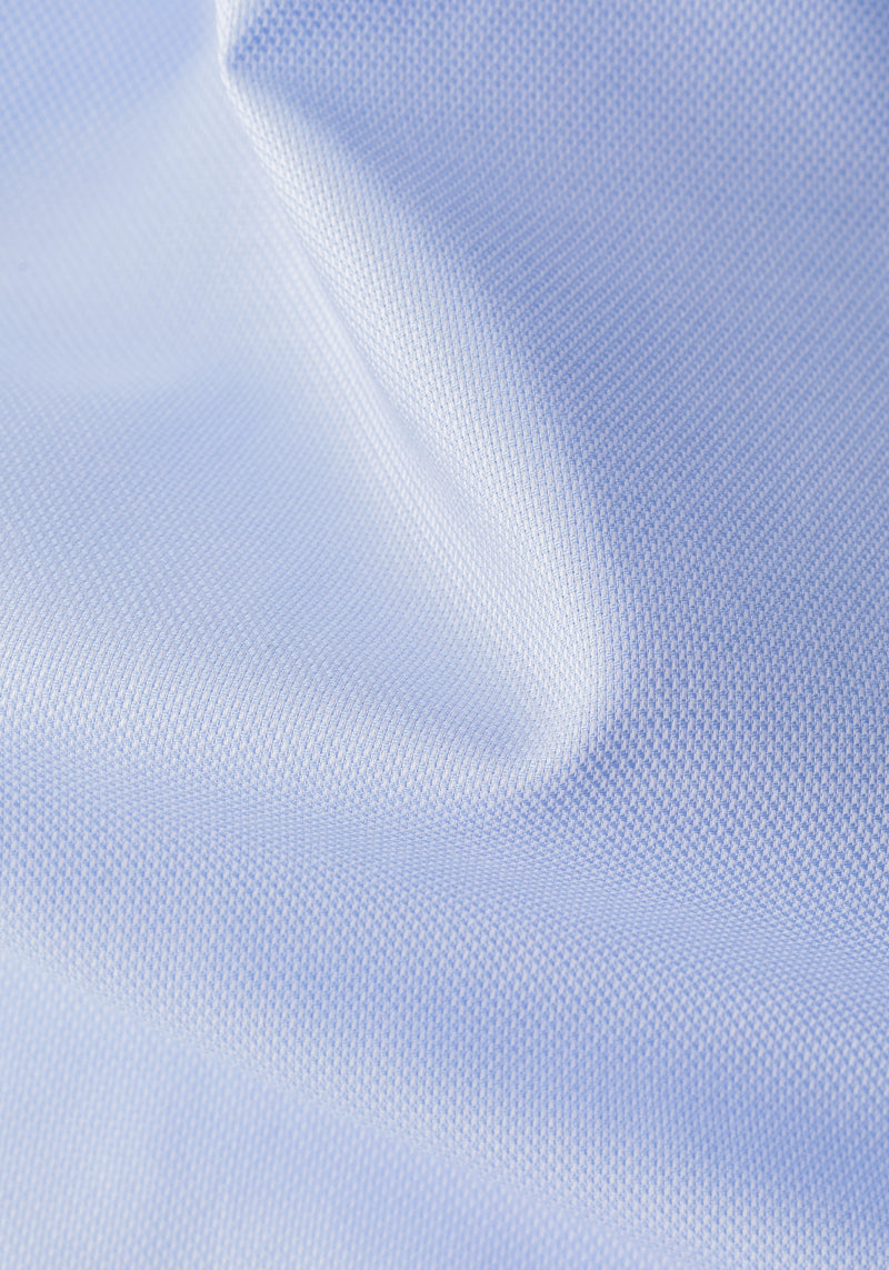 Aerial Blue Basket Weave Shirt