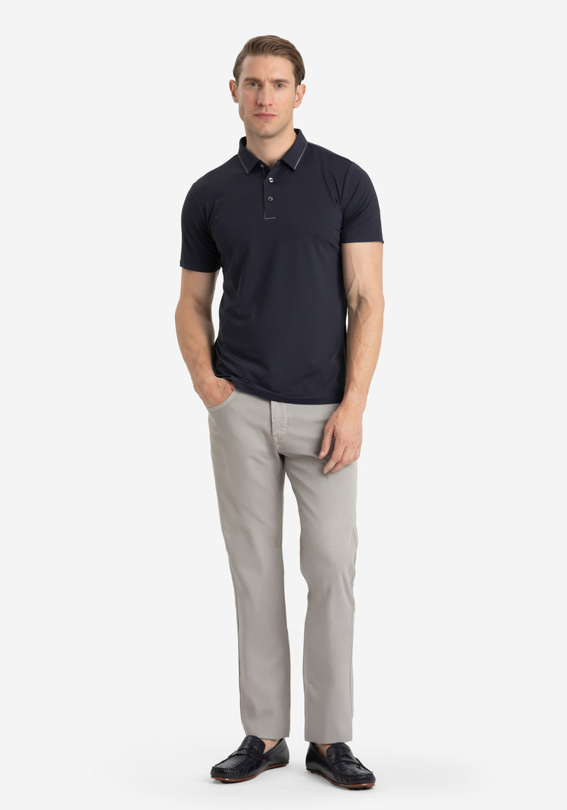 Twilight Navy Aero-Hybrid Polo Shirt