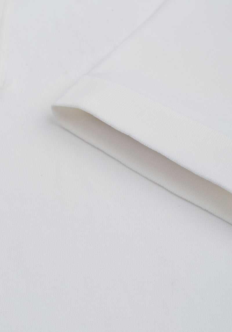 Dune White Polyamide Knitted Polo Shirt