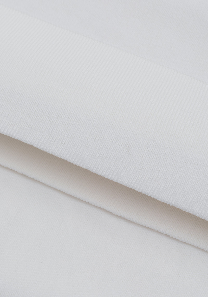 Dune White Polyamide Knitted Polo Shirt