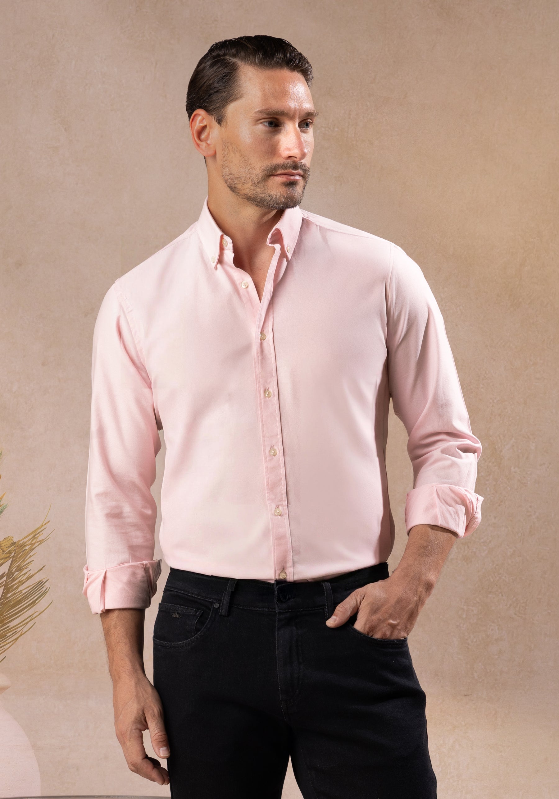 Ash Pink Aero-Hybrid Shirt