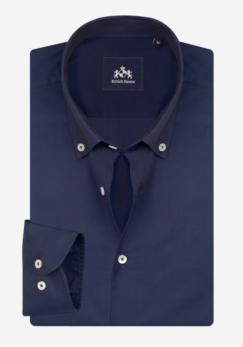 Dusk Navy Signature Twill Shirt