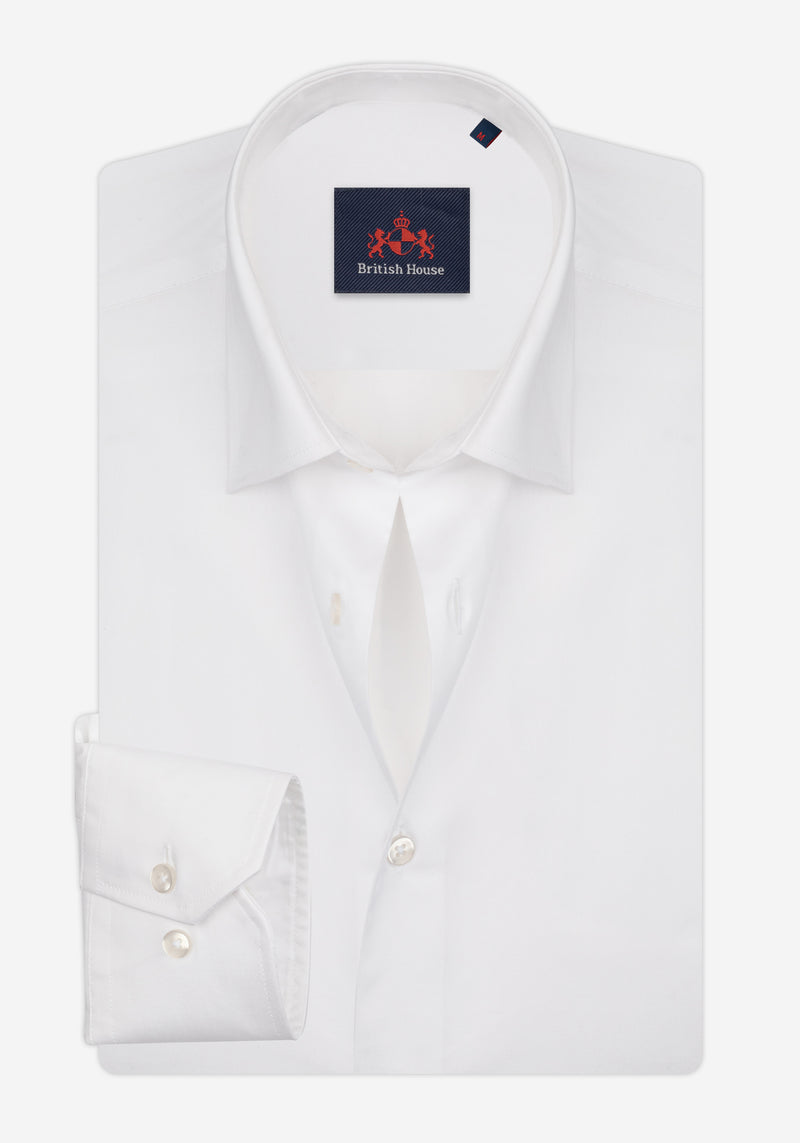Cloud White Piqué Shirt