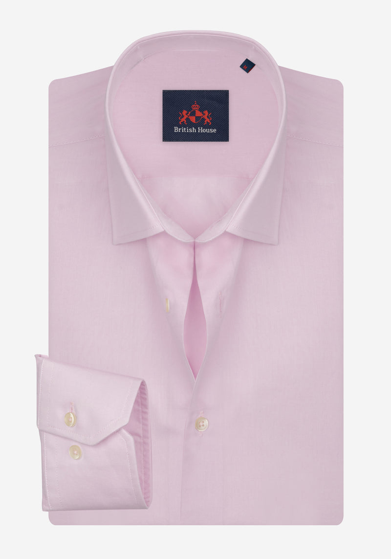 Powder Pink Piqué Shirt