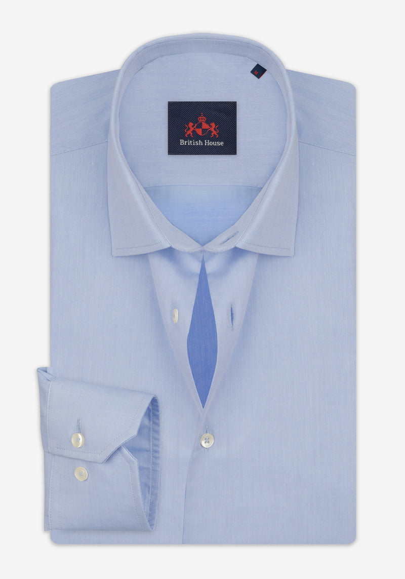 Frost Blue Piqué Shirt