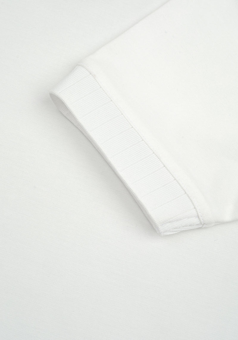 Ivory White Aero-Hybrid V-Polo