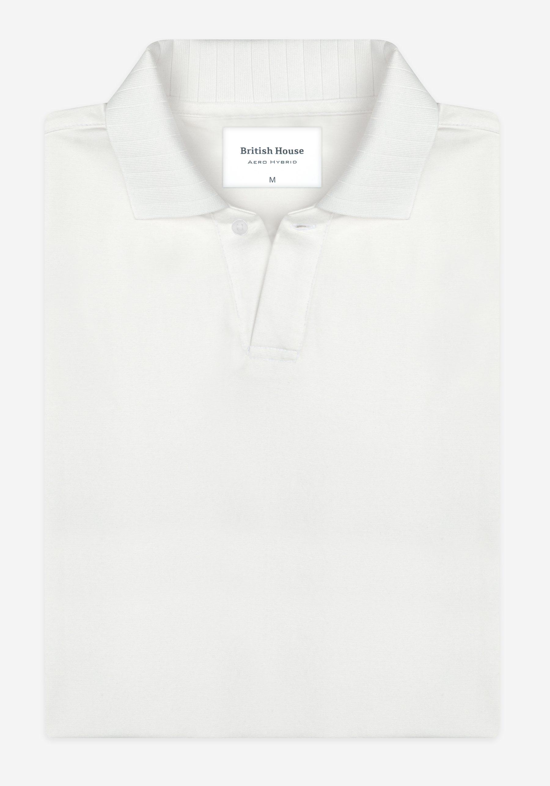 Ivory White Aero-Hybrid V-Polo