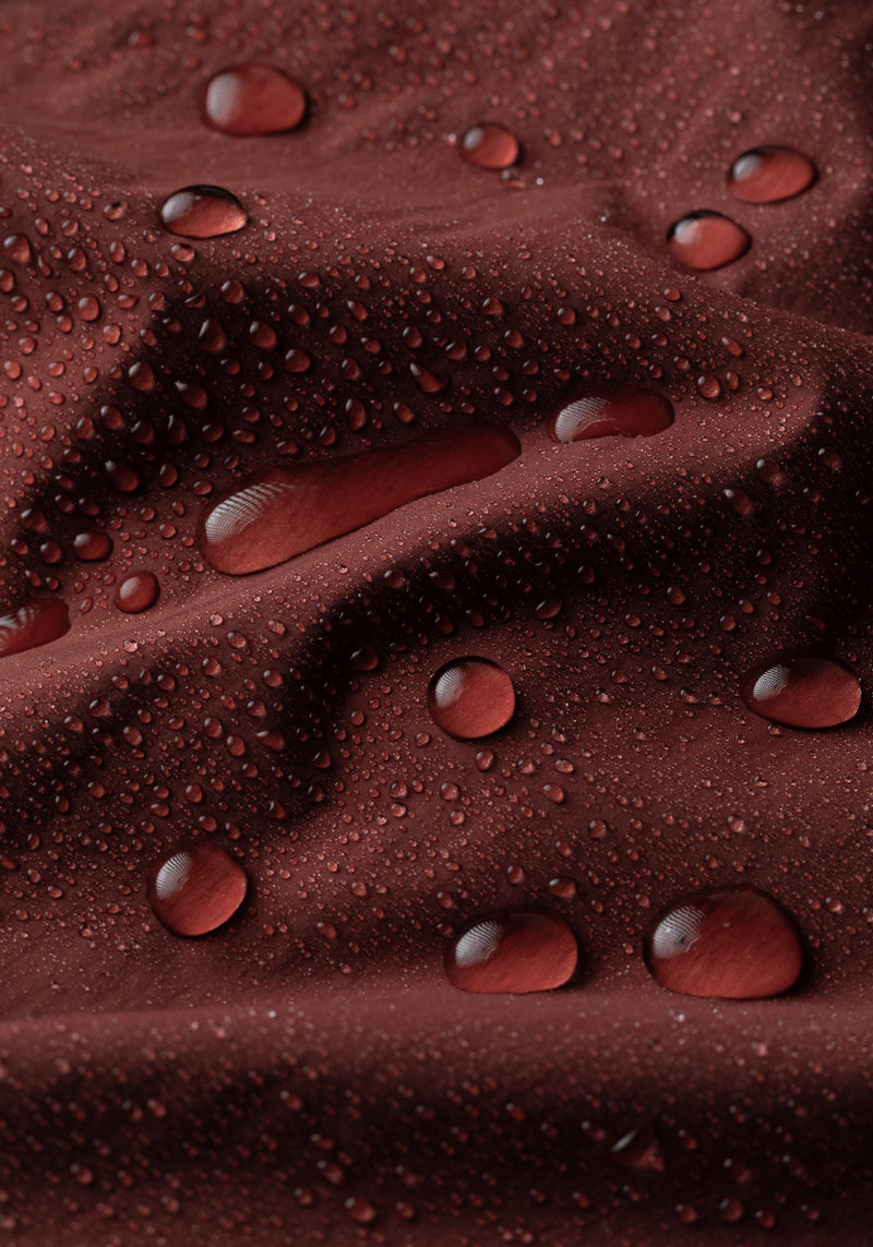 Vintage Burgundy Aero-Hybrid Bomber Jacket