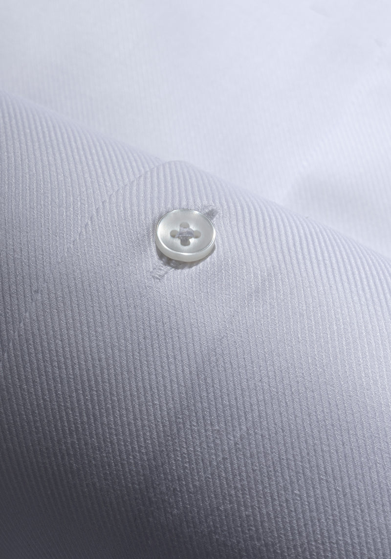 Supreme White Fine Twill Shirt
