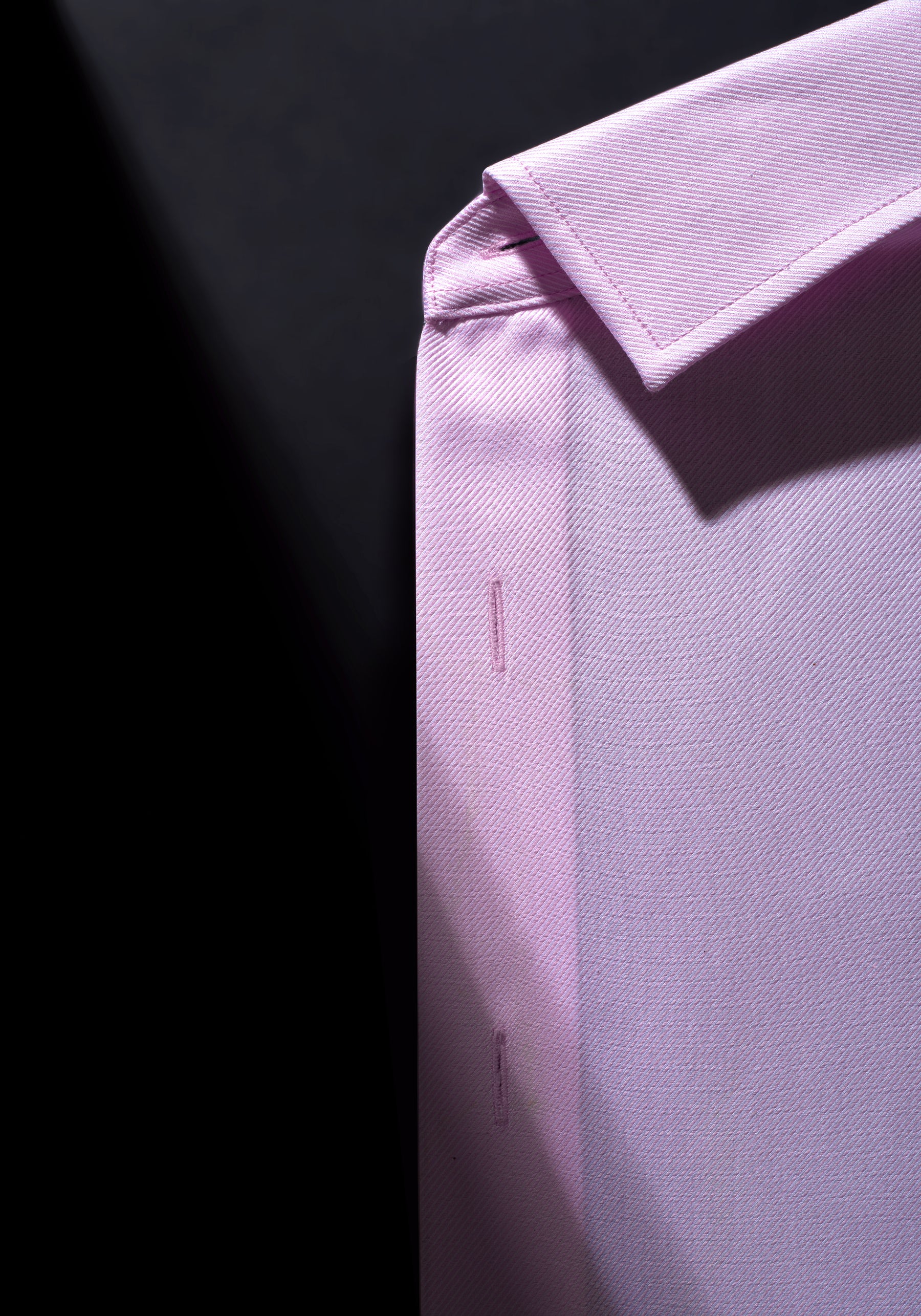 Giza 87 Cotton Blush Pink Stripe Signature Twill Shirt