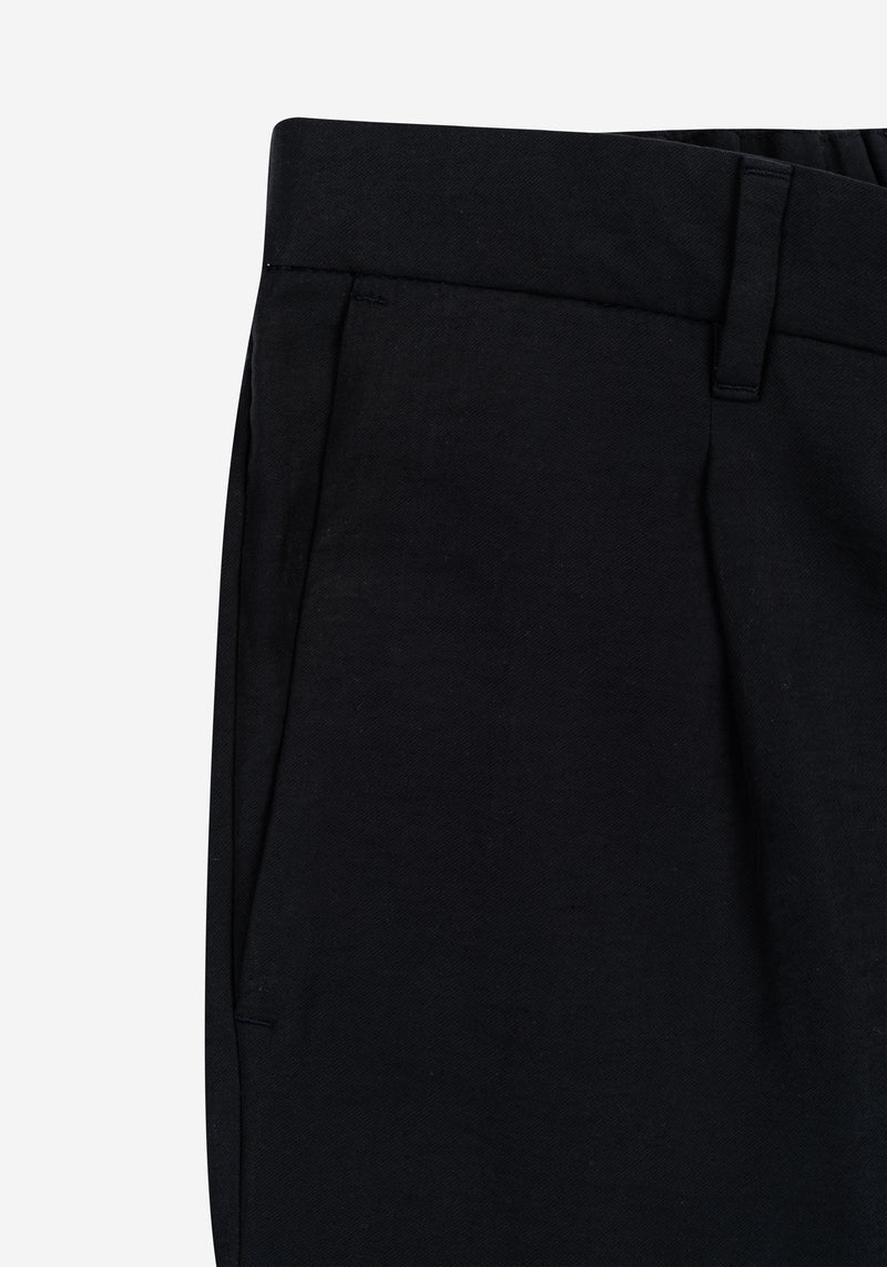 Classic Black Soleá Modal Pants