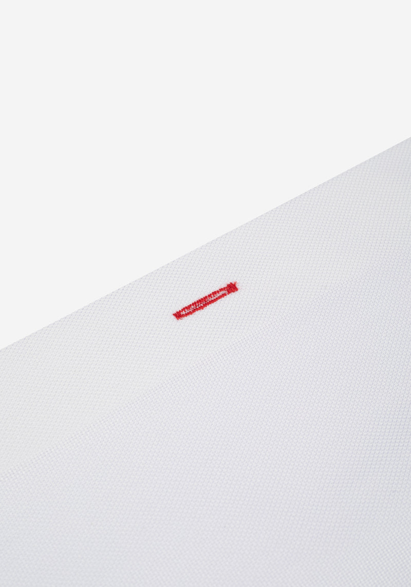 White Bloom Red Soft Oxford Shirt