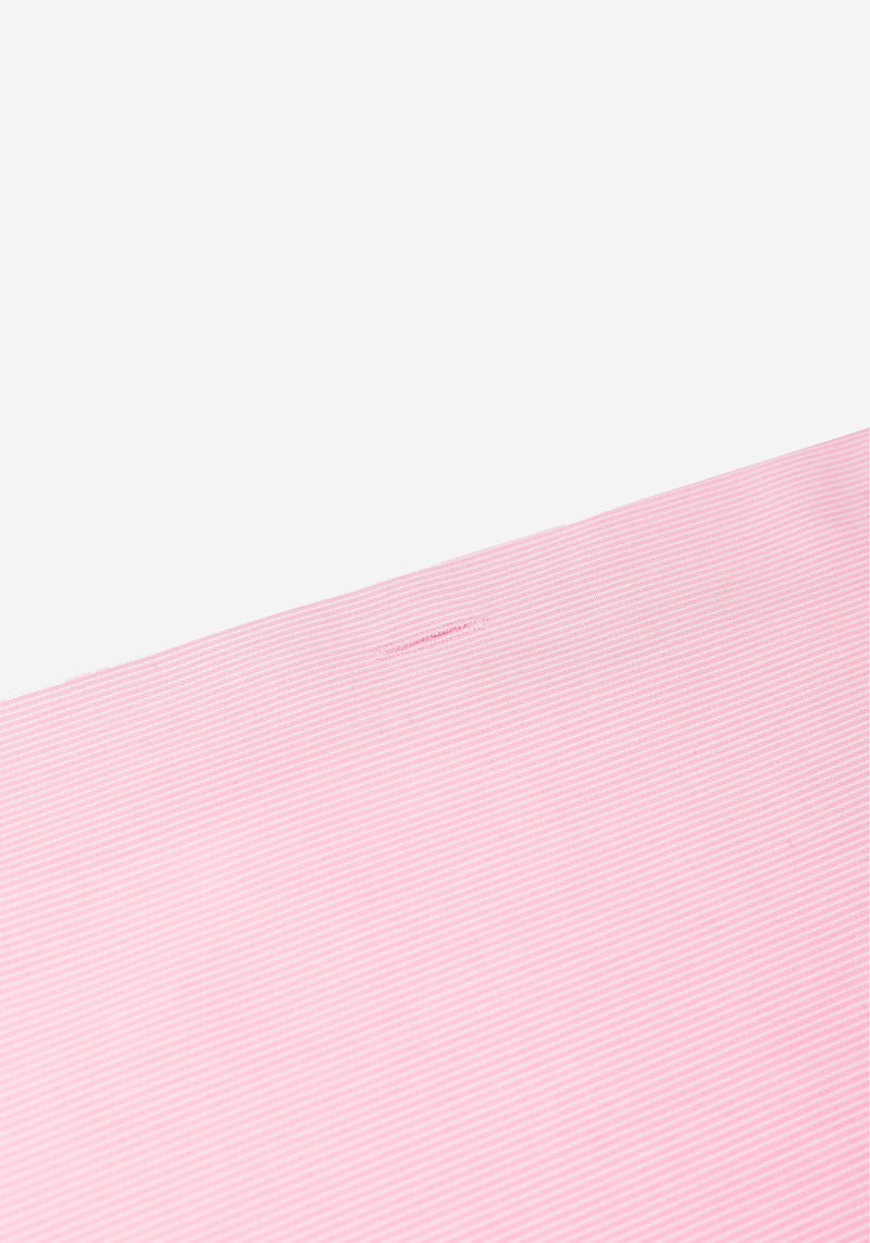 Blush Pink Stripe Piqué Shirt