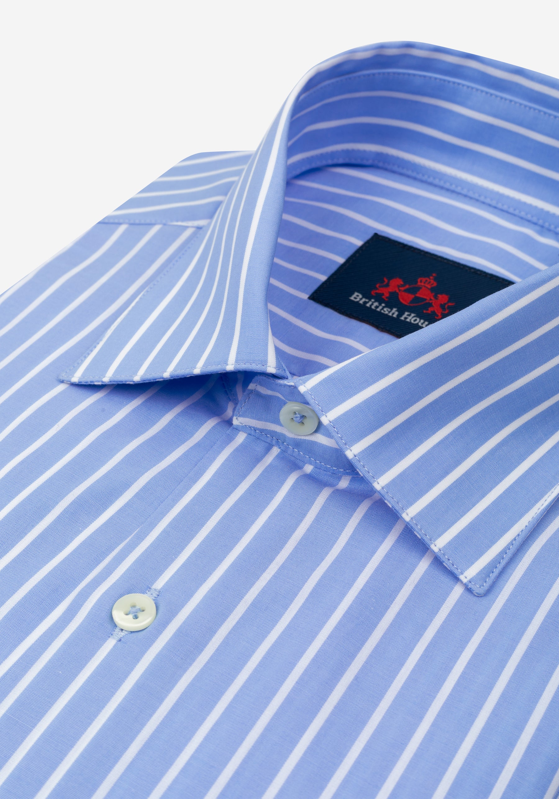 Horizon Blue Stripe Poplin Shirt