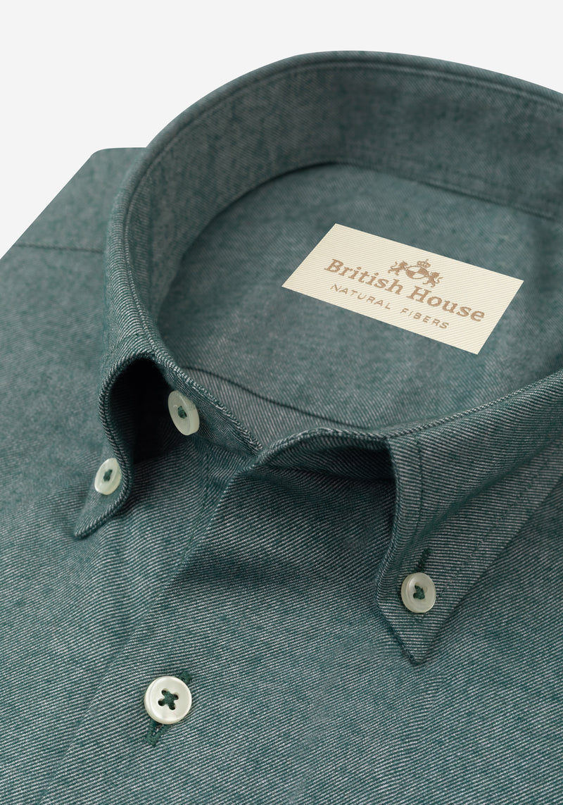 Sage Green Flannel Shirt