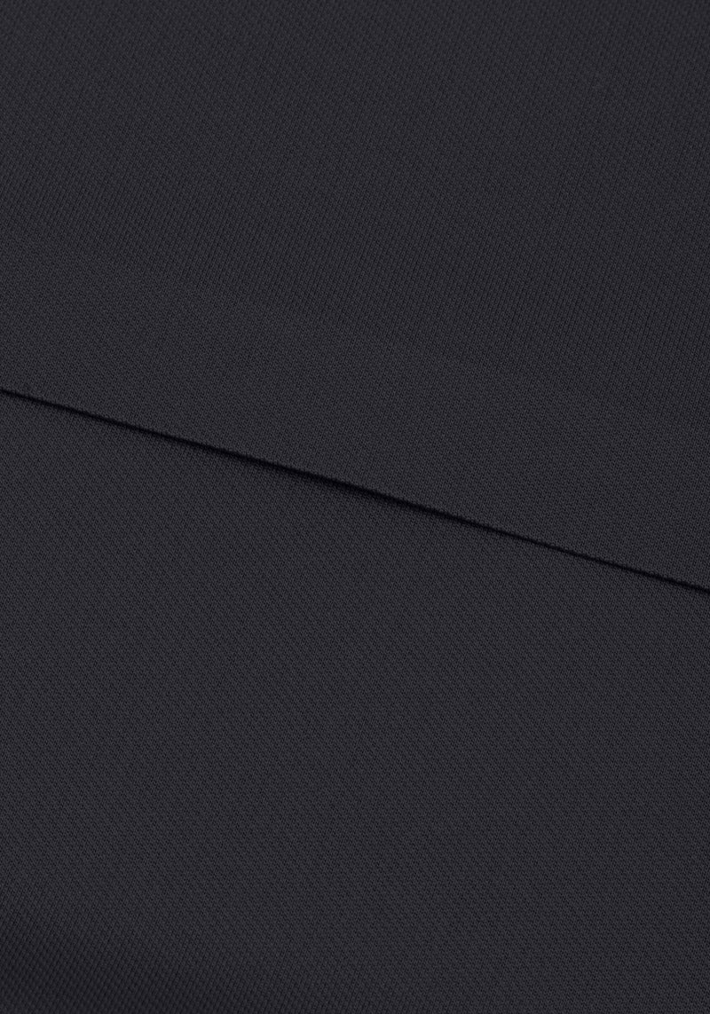 Metallic Grey Aero-Hybrid Polo Shirt
