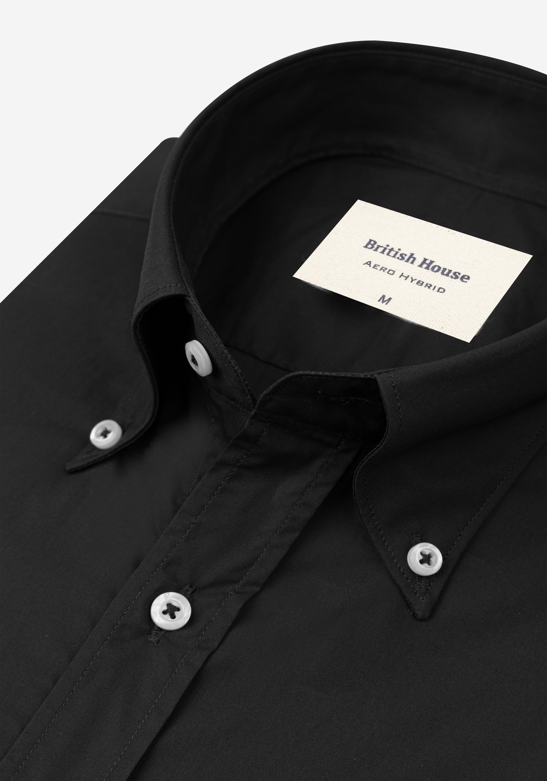 Jet Black Aero-Hybrid Shirt