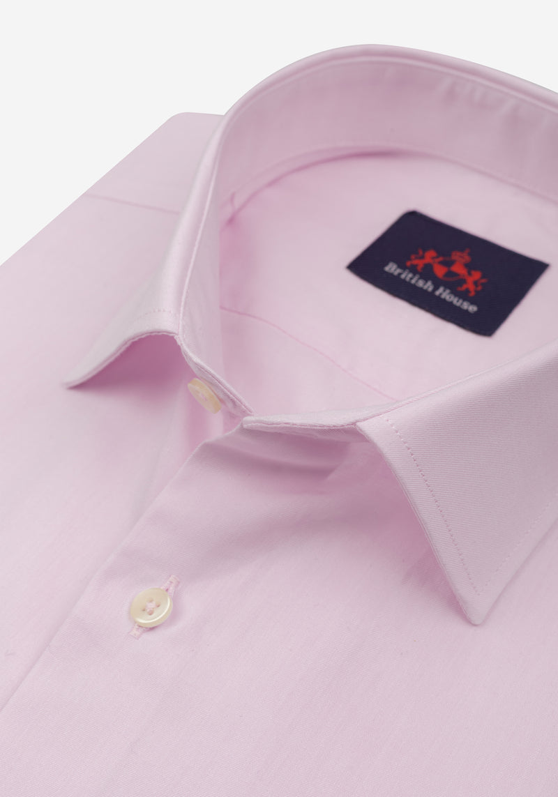 Powder Pink Piqué Shirt