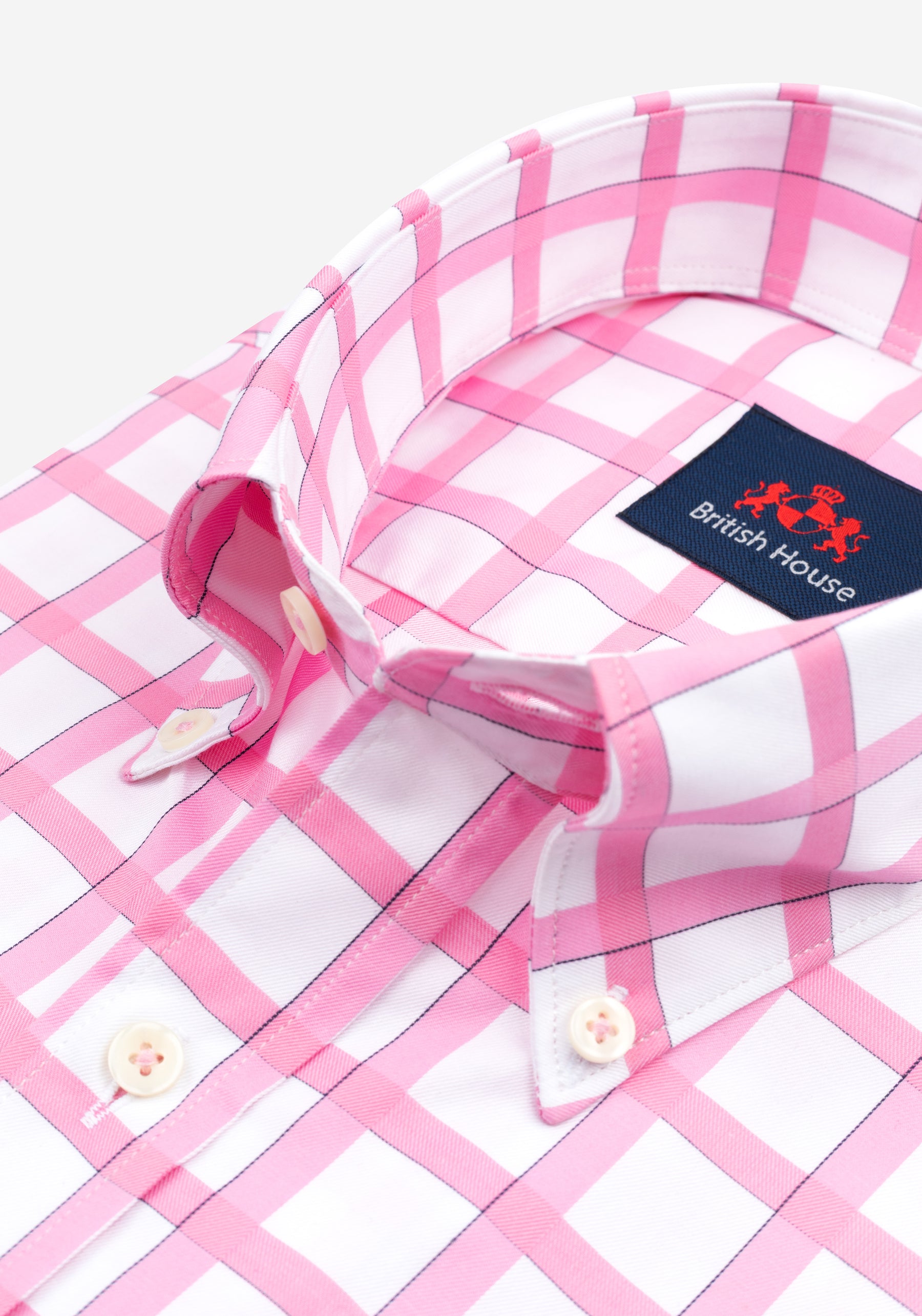 Bloom Rose Checked Signature Twill Shirt
