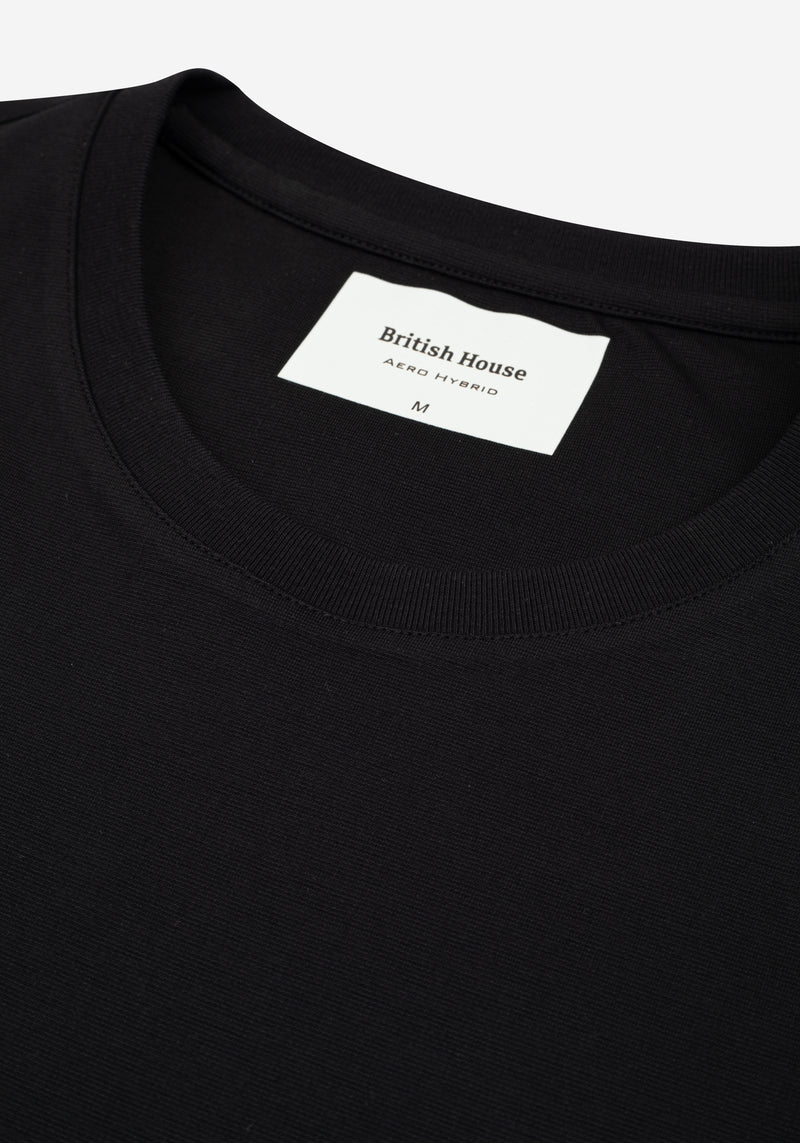 Eclipse Black Aero-Hybrid T-Shirt