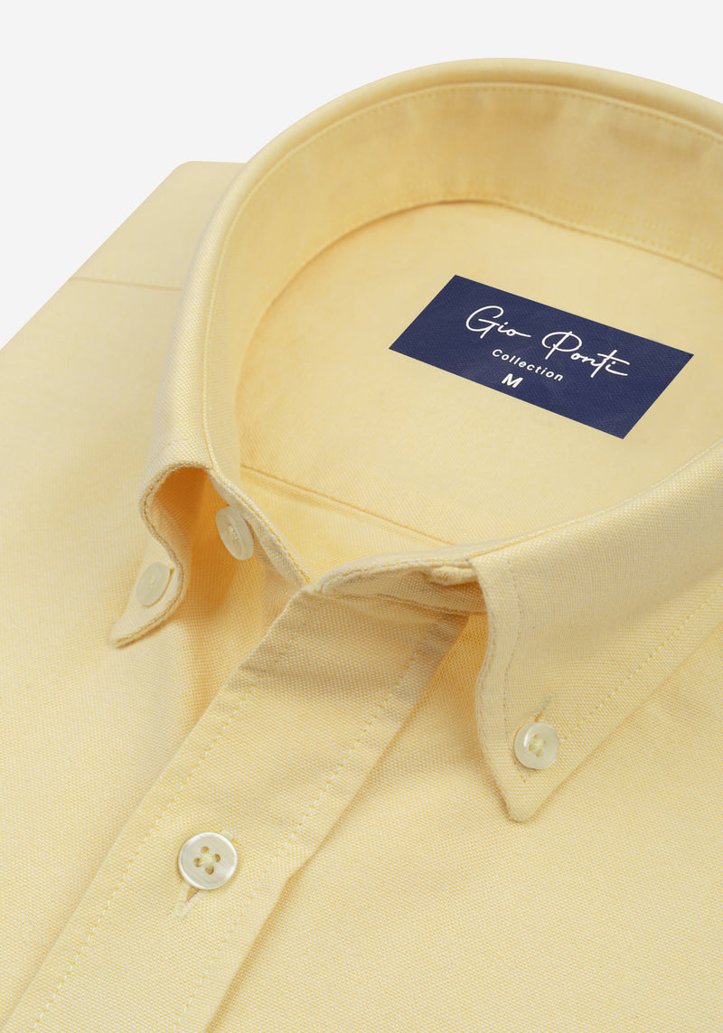 Citrus Yellow Oxford Shirt