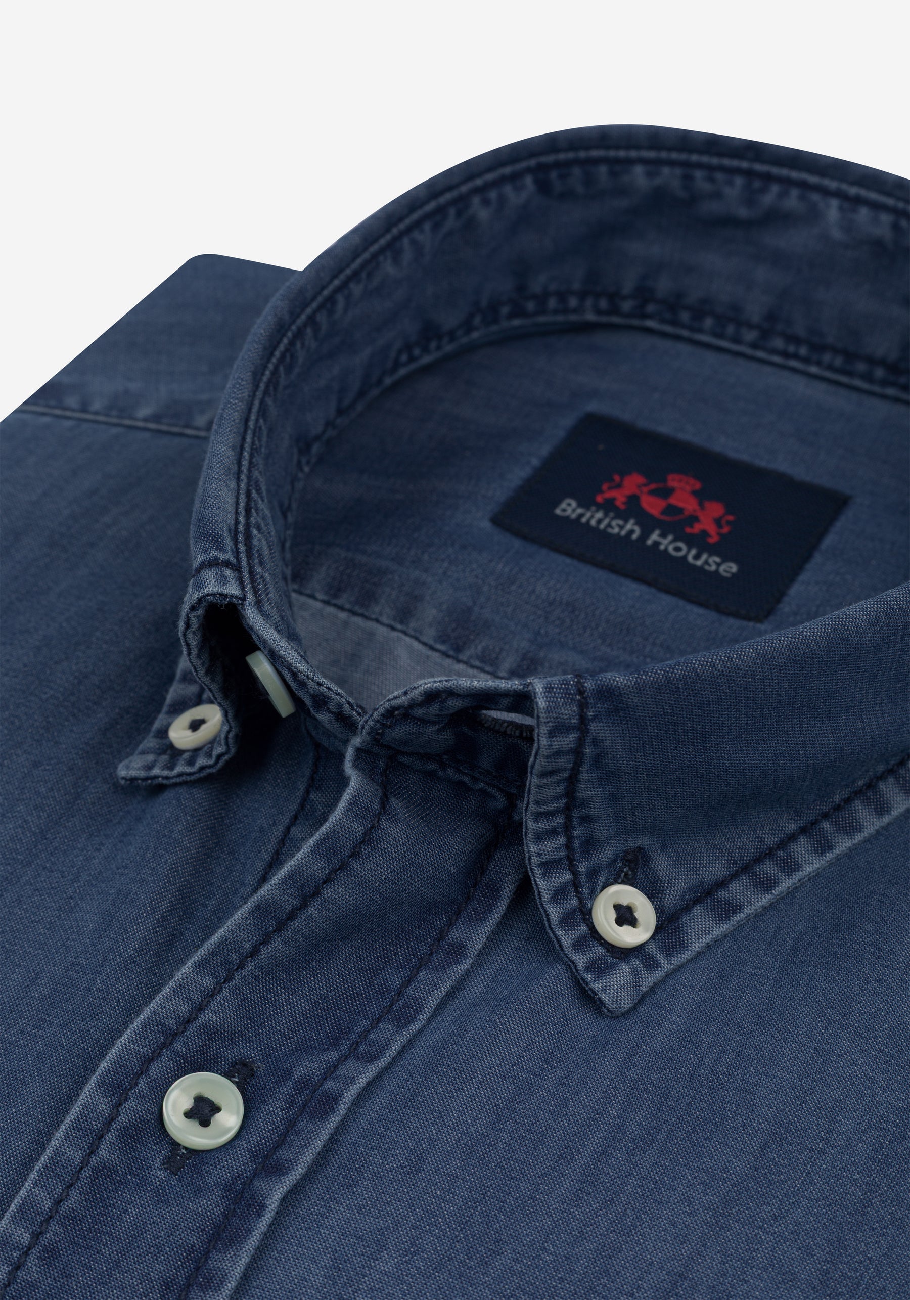 True Blue Washed Denim Shirt