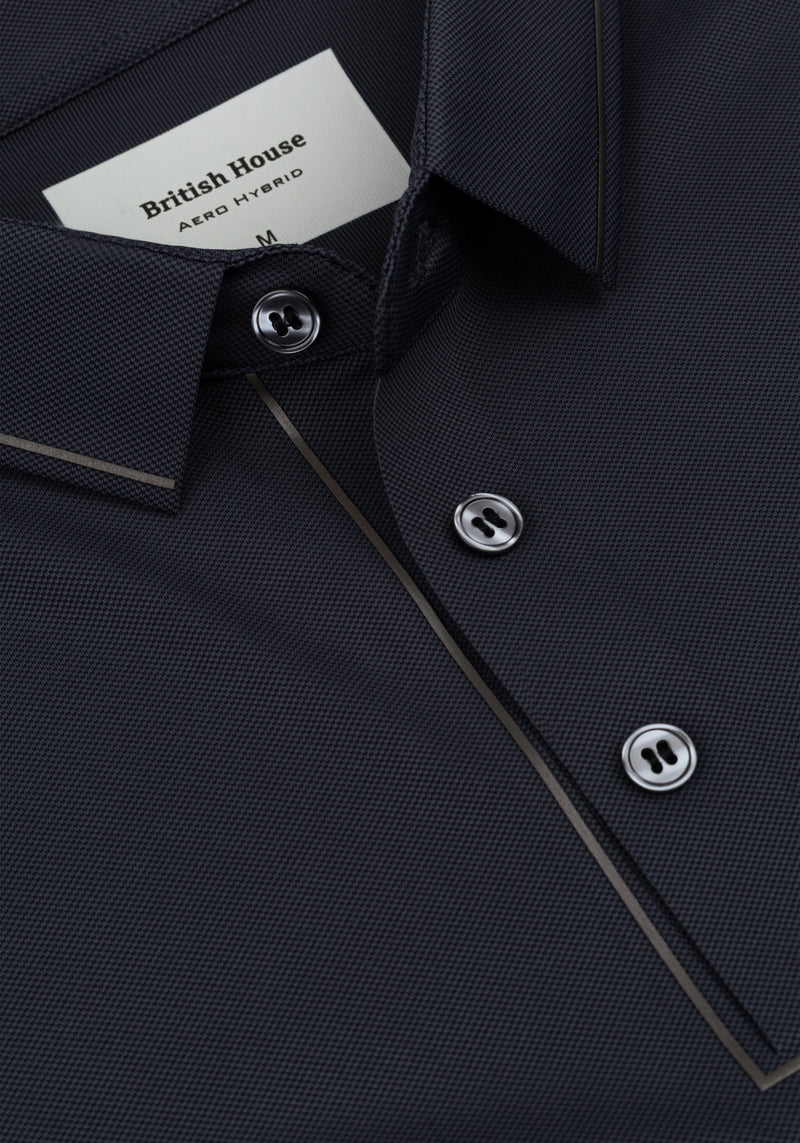 Twilight Navy Aero-Hybrid Polo Shirt