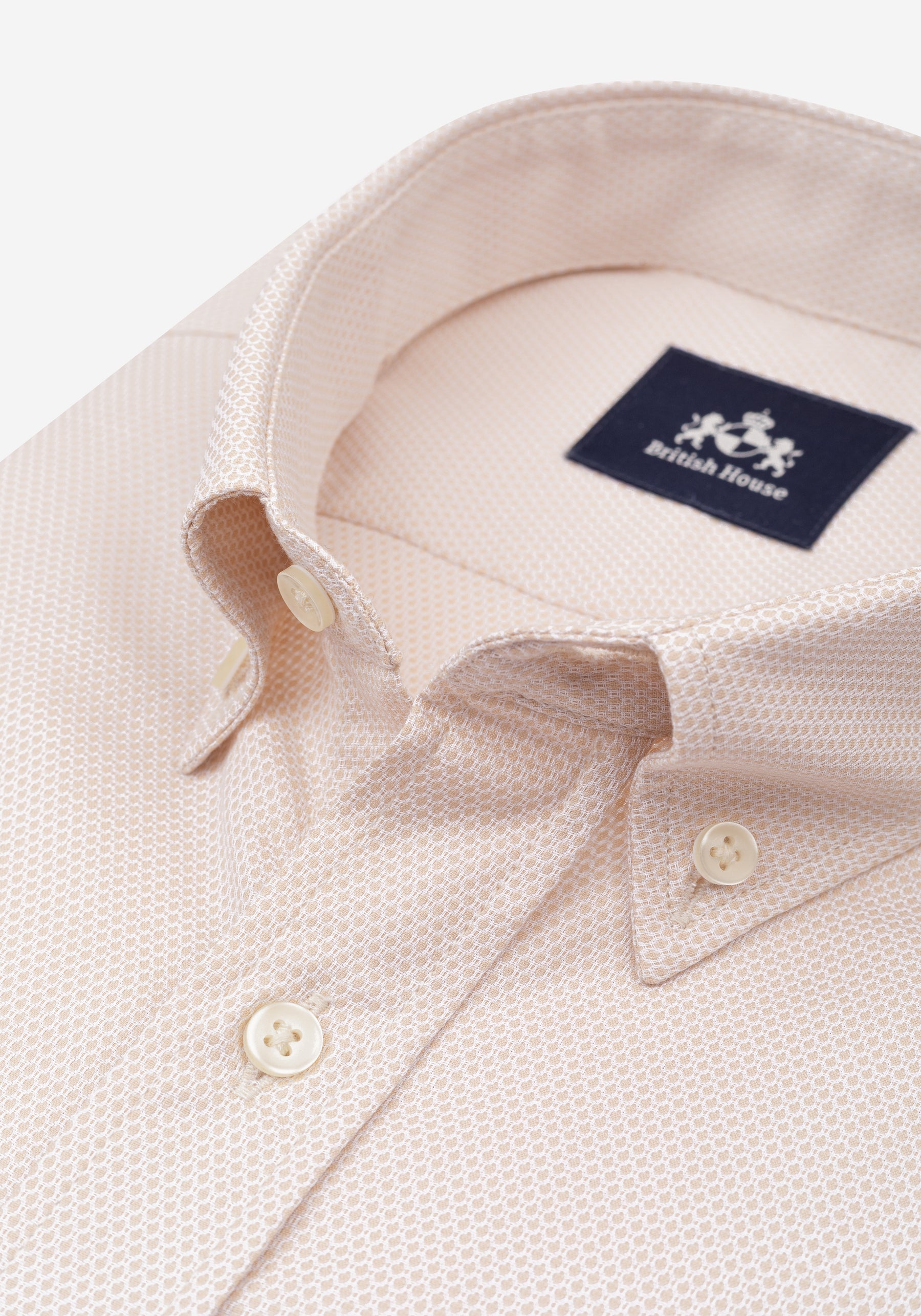 Siena Beige Royal Oxford Shirt