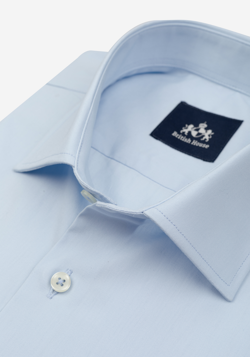 Breeze Blue Poplin Shirt