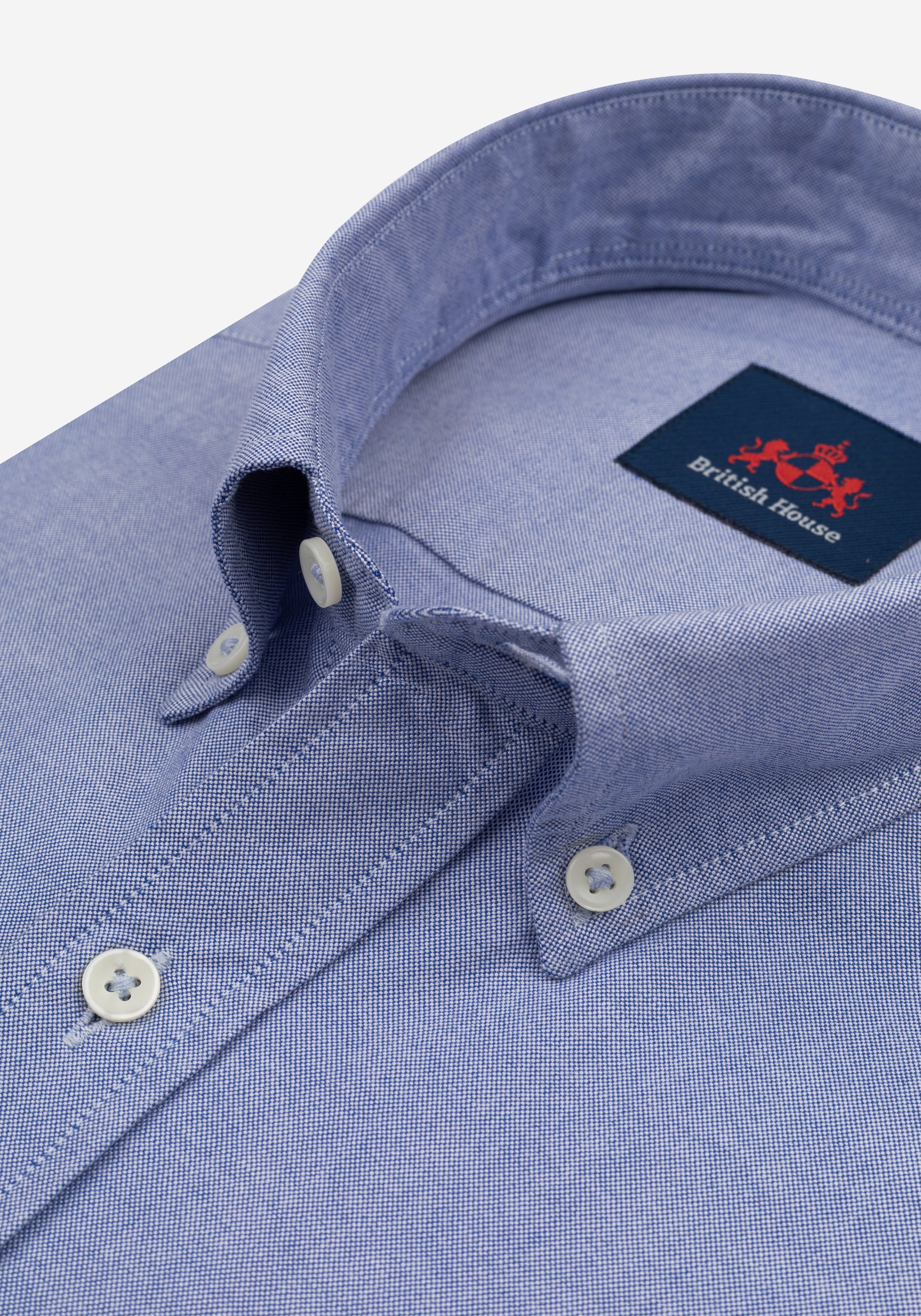 Powder Blue Heavy Oxford Shirt