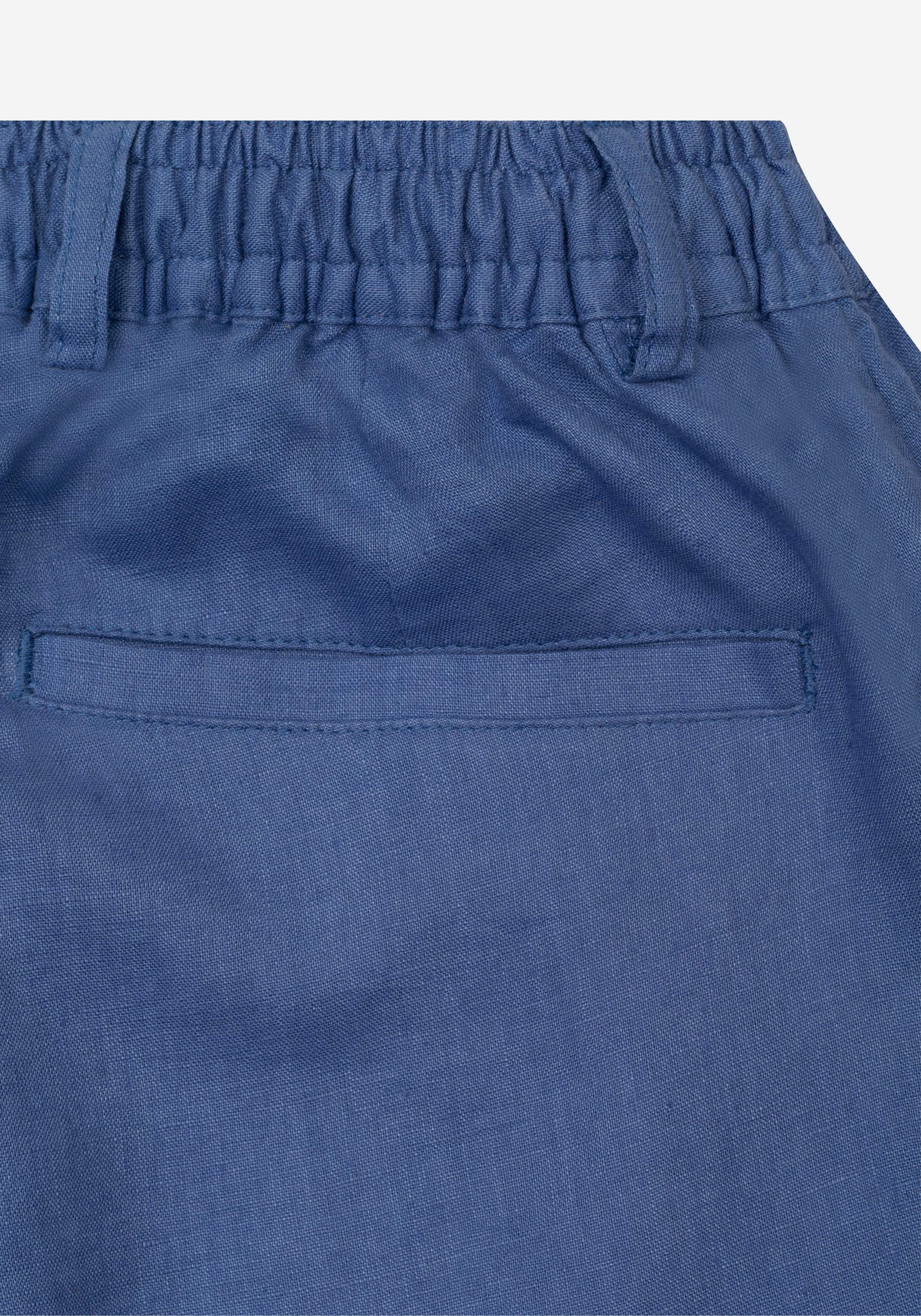 Coastal Blue Soléa Pure Linen Pants
